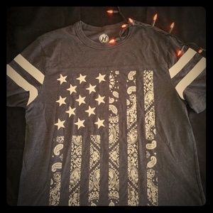 Hybrid American Flag T-shirt